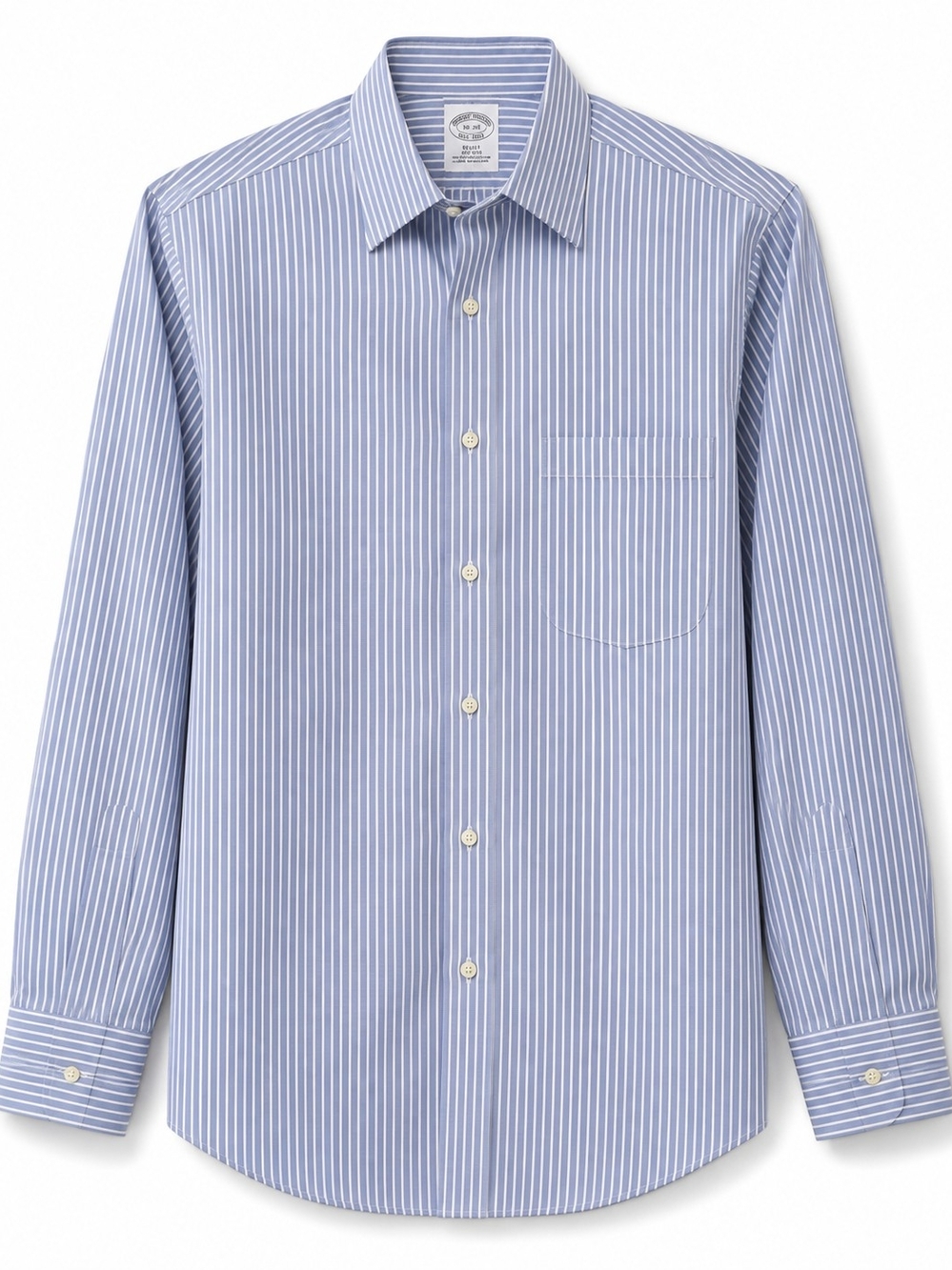 Brooks Brothers 1818 Mens Non Iron Slim Fit Dress Shirt 16/35